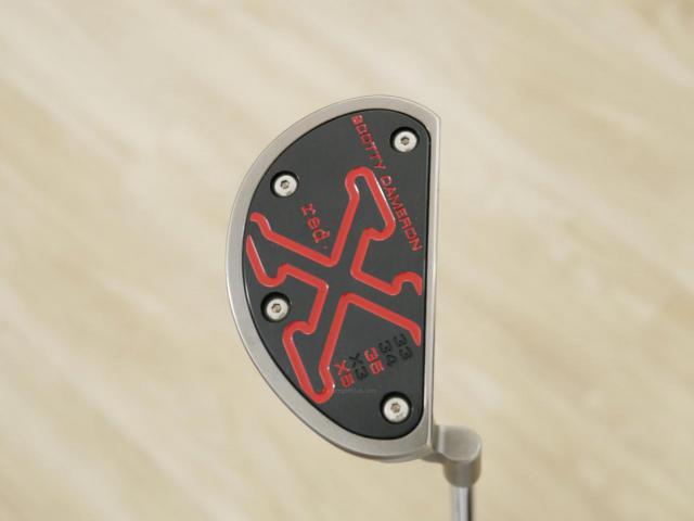 Putter : All : พัตเตอร์ Scotty Camaron Red X5 (Mallet) ยาว 35 นิ้ว