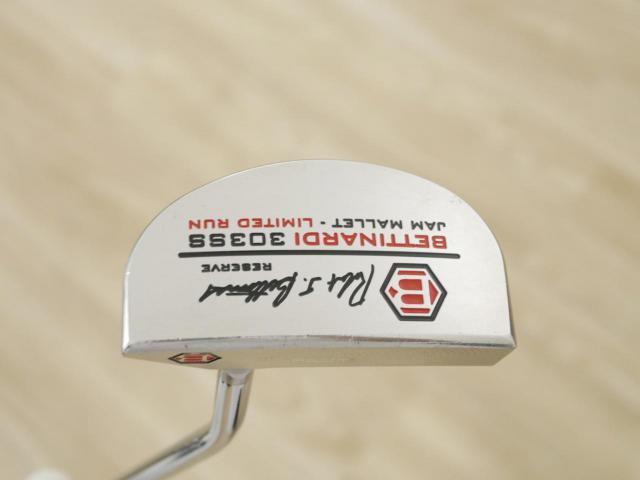Putter : All : พัตเตอร์ Bettinardi Reserve JAM Mallet 303SS Limited (หายาก) ยาว 34 นิ้ว