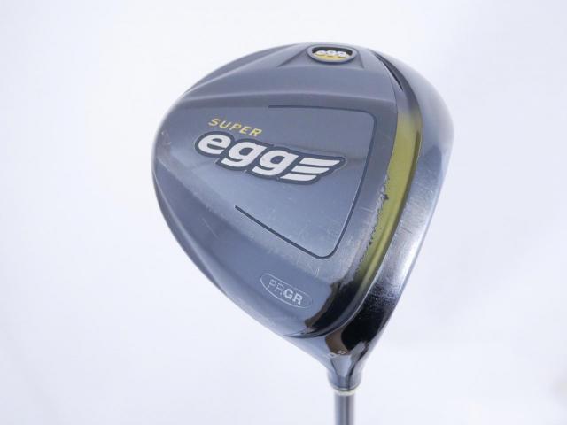 Driver : PRGR : ไดรเวอร์ PRGR Super EGG (ปี 2019 หน้าเด้งเกินกฏ COR 0.86) Loft 10.5 ก้าน M-40 Flex SR