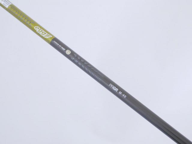 Driver : PRGR : ไดรเวอร์ PRGR Super EGG (ปี 2019 หน้าเด้งเกินกฏ COR 0.86) Loft 10.5 ก้าน M-40 Flex SR