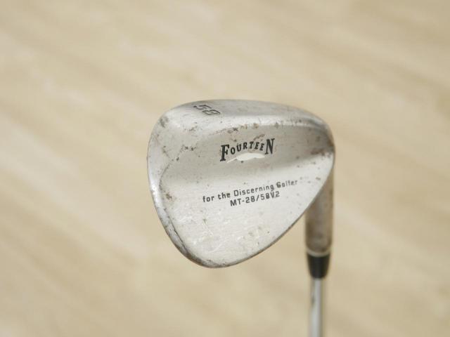 Wedge : Fourteen : Wedge Fourteen MT-28 V2 Loft 58 ก้าน Dynamic Gold Wedge