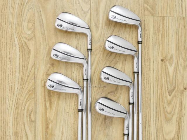 Iron set : PRGR : ชุดเหล็ก PRGR 905 Speed Irons มีเหล็ก 5-Pw,Aw (7 ชิ้น) ก้านเหล็ก NS Pro 950 Flex R