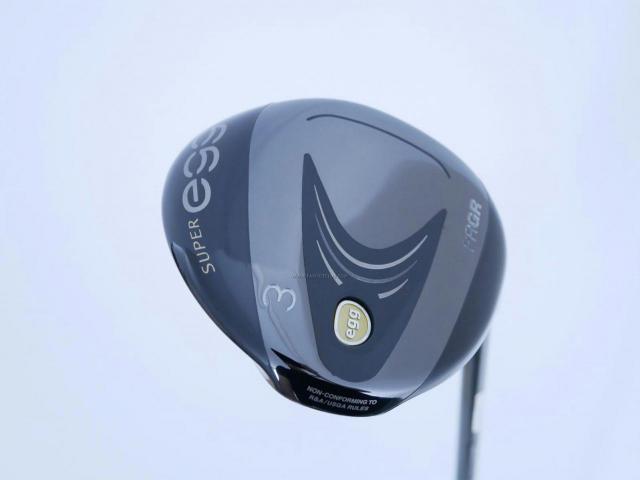 Fairway Wood : PRGR : หัวไม้ 3 PRGR Super Egg (รุ่นล่าสุด ปี 2023 หน้าเด้งเกินกฏ COR 0.84 หายากมาก) Loft 15 ก้าน M-37 Flex R