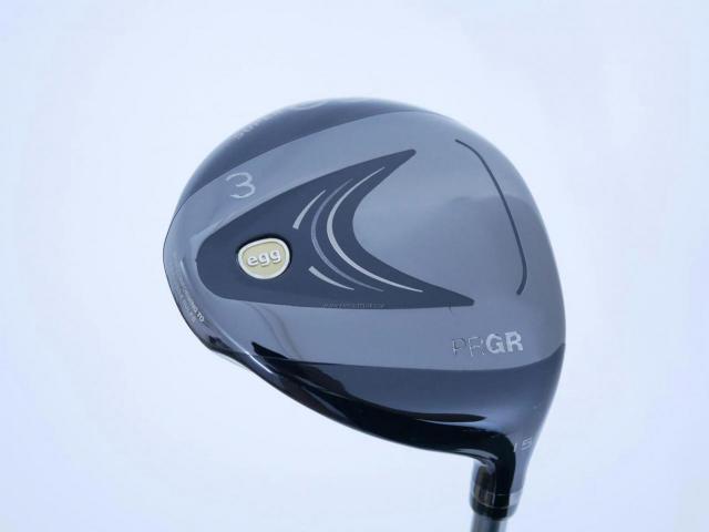 Fairway Wood : PRGR : หัวไม้ 3 PRGR Super Egg (รุ่นล่าสุด ปี 2023 หน้าเด้งเกินกฏ COR 0.84 หายากมาก) Loft 15 ก้าน M-37 Flex R