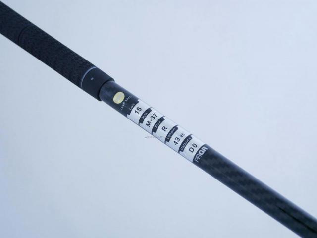 Fairway Wood : PRGR : หัวไม้ 3 PRGR Super Egg (รุ่นล่าสุด ปี 2023 หน้าเด้งเกินกฏ COR 0.84 หายากมาก) Loft 15 ก้าน M-37 Flex R
