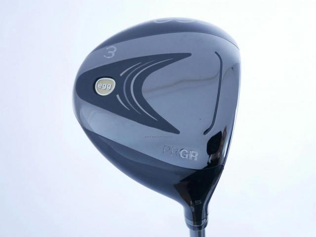Fairway Wood : PRGR : หัวไม้ 3 PRGR Super Egg (รุ่นล่าสุด ปี 2023 หน้าเด้งเกินกฏ COR 0.84 หายากมาก) Loft 15 ก้าน M-37 Flex R