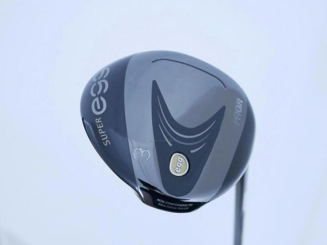 Fairway Wood : PRGR : หัวไม้ 3 PRGR Super Egg (รุ่นล่าสุด ปี 2023 หน้าเด้งเกินกฏ COR 0.84 หายากมาก) Loft 15 ก้าน M-37 Flex R