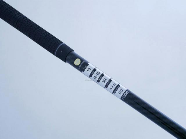 Fairway Wood : PRGR : หัวไม้ 3 PRGR Super Egg (รุ่นล่าสุด ปี 2023 หน้าเด้งเกินกฏ COR 0.84 หายากมาก) Loft 15 ก้าน M-40 Flex SR