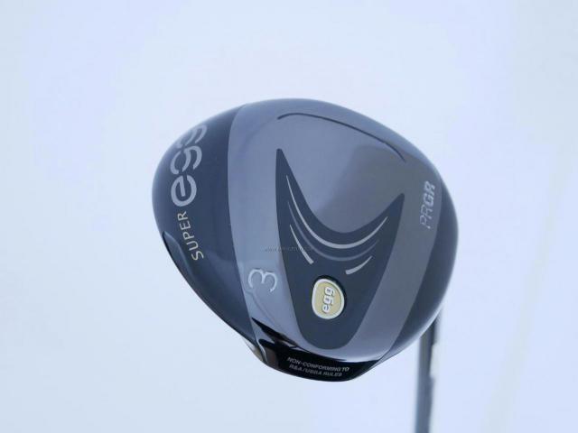 Fairway Wood : PRGR : หัวไม้ 3 PRGR Super Egg (รุ่นล่าสุด ปี 2023 หน้าเด้งเกินกฏ COR 0.84 หายากมาก) Loft 15 ก้าน M-40 Flex SR