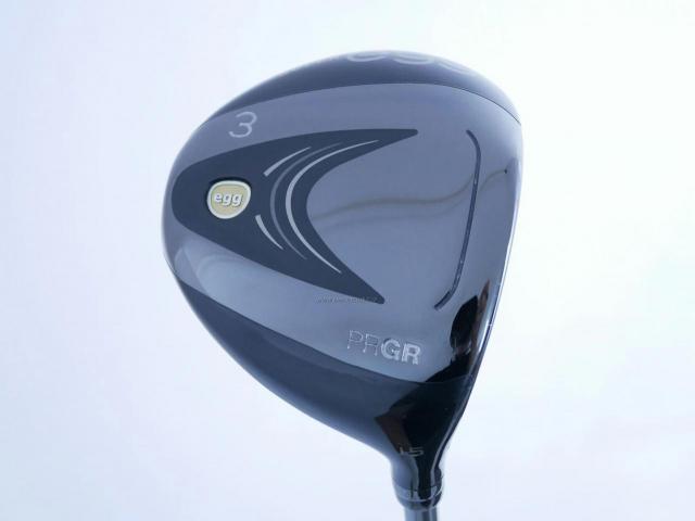 Fairway Wood : PRGR : หัวไม้ 3 PRGR Super Egg (รุ่นล่าสุด ปี 2023 หน้าเด้งเกินกฏ COR 0.84 หายากมาก) Loft 15 ก้าน M-40 Flex SR