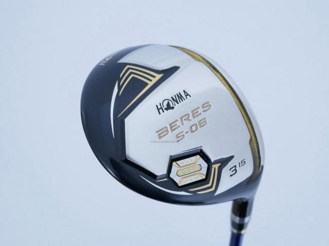 Fairway Wood : Honma : **ก้าน 3 ดาว** หัวไม้ 3 Honma Beres S-06 (รุ่นปี 2019) Loft 15 ก้าน ARMRQ X (52) Flex S (3 ดาว)