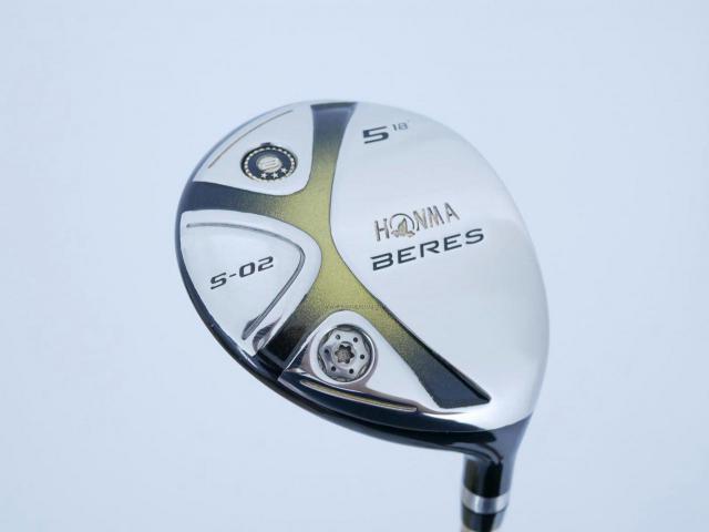 Fairway Wood : Honma : **ก้าน 3 ดาว** หัวไม้ 5 Honma Beres S-02 Loft 18 ก้าน ARMRQ 6 (49) Flex S (3 ดาว)