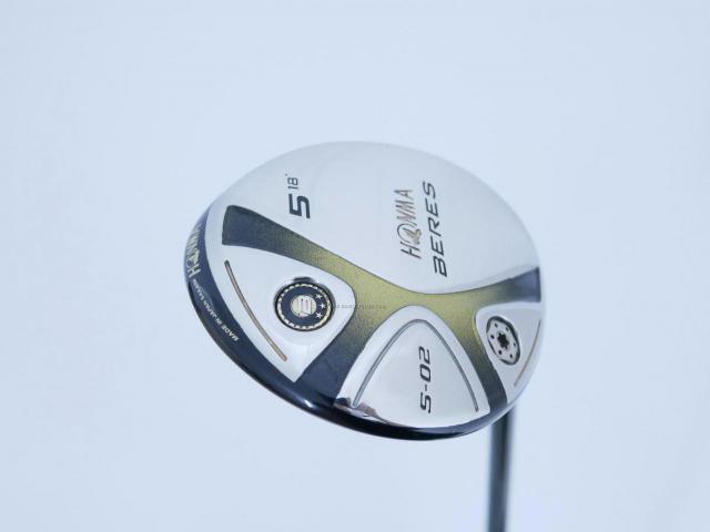 Fairway Wood : Honma : **ก้าน 3 ดาว** หัวไม้ 5 Honma Beres S-02 Loft 18 ก้าน ARMRQ 6 (49) Flex S (3 ดาว)