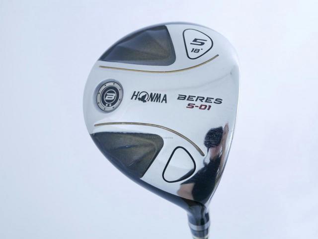 Fairway Wood : Honma : หัวไม้ 5 Honma Beres S-01 Loft 18 ก้าน ARMRQ 6 (45) Flex R (2 ดาว)