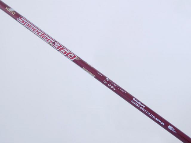 Fairway Wood : Katana : ไม้กระเทย Katana Voltio IV Black (รุ่นปี 2016) Loft 22 ก้าน Fujikura Speeder 360 Flex R-Easy Light (R2)