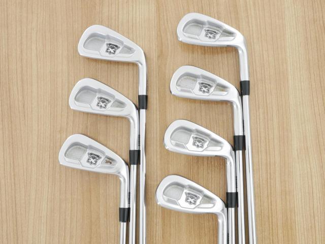 Iron set : Callaway : ชุดเหล็ก Callaway X Forged มีเหล็ก 4-Pw (7 ชิ้น) ก้านเหล็ก Project X 5.5 Flex S