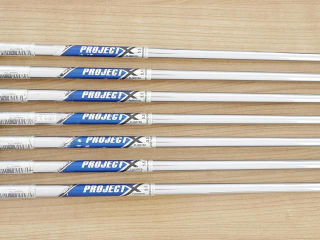 Iron set : Callaway : ชุดเหล็ก Callaway X Forged มีเหล็ก 4-Pw (7 ชิ้น) ก้านเหล็ก Project X 5.5 Flex S