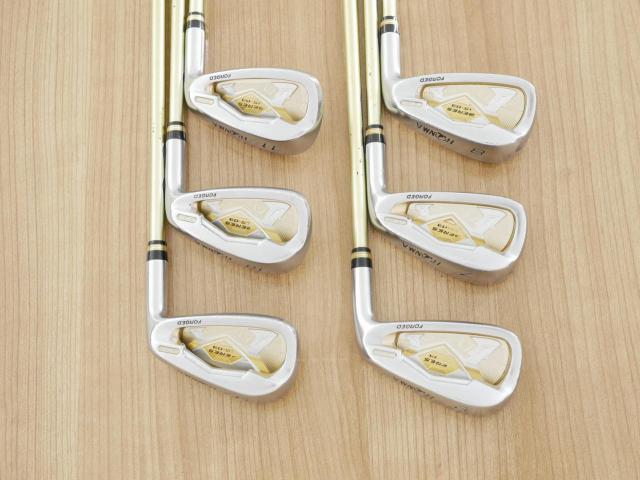 Iron set : Honma : ชุดเหล็ก Honma Beres IS-03 (ปี 2015 หน้าเด้ง Forged) มีเหล็ก 6-11 (6 ชิ้น เทียบเท่า 5-Pw) ก้าน ARMRQ 8 (49) Flex R (2 ดาว)