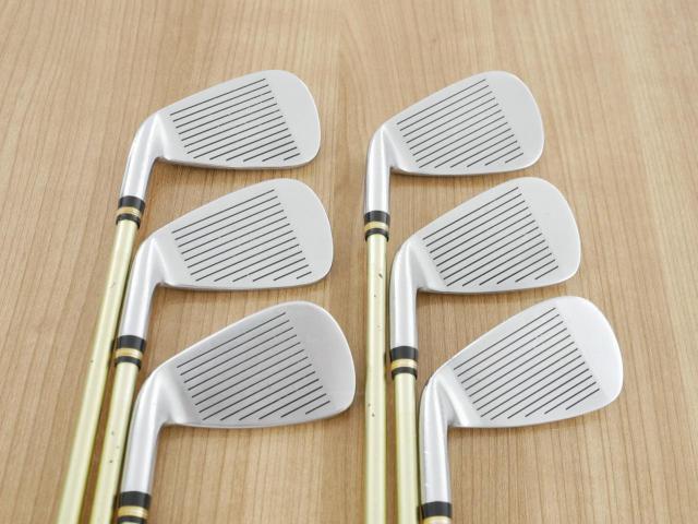 Iron set : Honma : ชุดเหล็ก Honma Beres IS-03 (ปี 2015 หน้าเด้ง Forged) มีเหล็ก 6-11 (6 ชิ้น เทียบเท่า 5-Pw) ก้าน ARMRQ 8 (49) Flex R (2 ดาว)