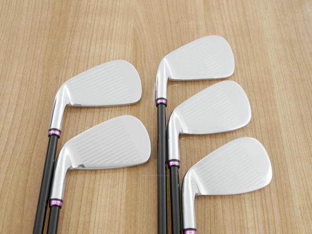 Iron set : Other Brand : ชุดเหล็ก Quelot Super Aerial (ตีง่าย หน้าเด้ง ไกลมากๆ) มีเหล็ก 6-Pw (5 ชิ้น) ก้านกราไฟต์ Graphite Design RAUNE i60 Flex R
