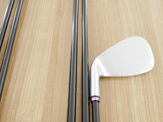 Iron set : Other Brand : ชุดเหล็ก Quelot Super Aerial (ตีง่าย หน้าเด้ง ไกลมากๆ) มีเหล็ก 6-Pw (5 ชิ้น) ก้านกราไฟต์ Graphite Design RAUNE i60 Flex R