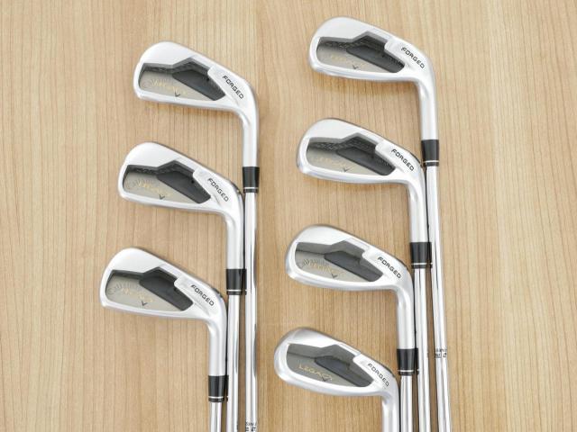 Iron set : Callaway : ชุดเหล็ก Callaway Legacy V (Forged) มีเหล็ก 5-Pw,Sw (7 ชิ้น) ก้านเหล็ก GS95 S200