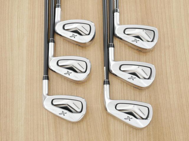 Iron set : XXIO : ชุดเหล็ก XXIO X Forged (รุ่นปี 2021) มีเหล็ก 5-Pw (6 ชิ้น) ก้านกราไฟต์ Miyazaki AX-1 Flex SR
