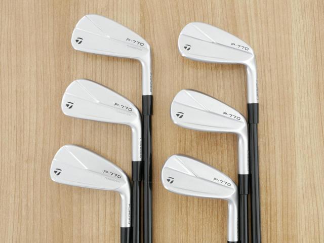 Iron set : Taylormade : ชุดเหล็ก Taylormade P770 Forged (รุ่นปี 2023 นุ่ม แน่น)  มีเหล็ก 5-Pw (6 ชิ้น) ก้านกราไฟต์ Mitsubishi Diamana Thump i95 Flex S