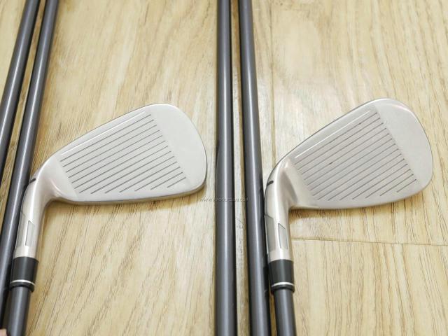 Iron set : Taylormade : ชุดเหล็ก Taylormade Stealth (รุ่นล่าสุด ออกปี 2022 Japan Spec.) มีเหล็ก 5-Pw (6 ชิ้น) ก้านกราไฟต์ Mitsubishi Tensei TM60 Flex R