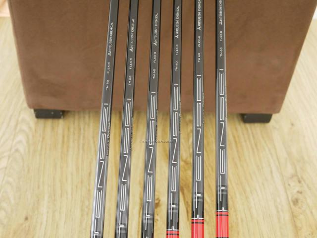 Iron set : Taylormade : ชุดเหล็ก Taylormade Stealth (รุ่นล่าสุด ออกปี 2022 Japan Spec.) มีเหล็ก 5-Pw (6 ชิ้น) ก้านกราไฟต์ Mitsubishi Tensei TM60 Flex R