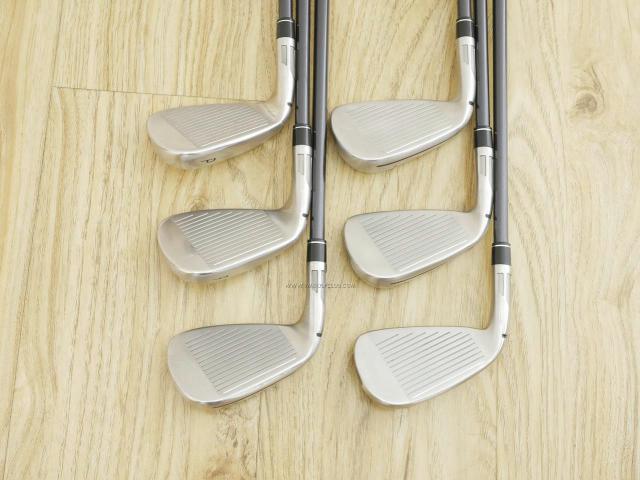 Iron set : Taylormade : ชุดเหล็ก Taylormade Stealth (รุ่นล่าสุด ออกปี 2022 Japan Spec.) มีเหล็ก 5-Pw (6 ชิ้น) ก้านกราไฟต์ Mitsubishi Tensei TM60 Flex R