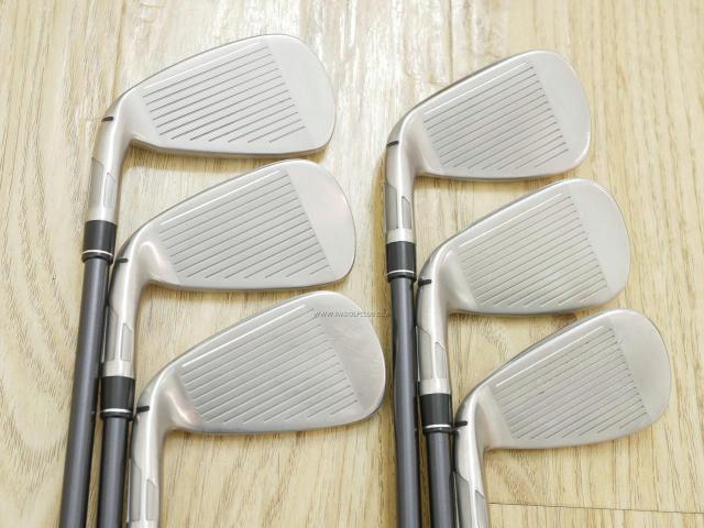 Iron set : Taylormade : ชุดเหล็ก Taylormade Stealth (รุ่นล่าสุด ออกปี 2022 Japan Spec.) มีเหล็ก 5-Pw (6 ชิ้น) ก้านกราไฟต์ Mitsubishi Tensei TM60 Flex R