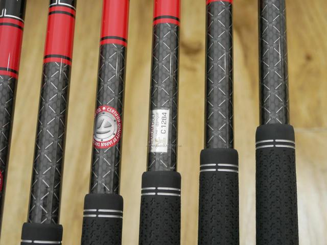 Iron set : Taylormade : ชุดเหล็ก Taylormade Stealth (รุ่นล่าสุด ออกปี 2022 Japan Spec.) มีเหล็ก 5-Pw (6 ชิ้น) ก้านกราไฟต์ Mitsubishi Tensei TM60 Flex R