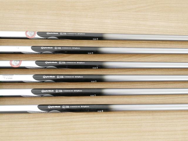 Iron set : Taylormade : ชุดเหล็ก Taylormade Gloire (รุ่นท๊อปสุด Japan Spec. ใบใหญ่ ตีง่าย ไกล) มีเหล็ก 5-Pw (6 ชิ้น) ก้านกราไฟต์ Flex R