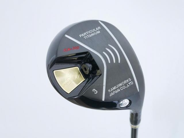 Fairway Wood : Kamui : หัวไม้ 3 Kamuiworks KM-300 (หน้าเด้ง มีสปริงข้างใน หายากมาก) Loft 15 ก้าน Fujikura Double Kick Flex R