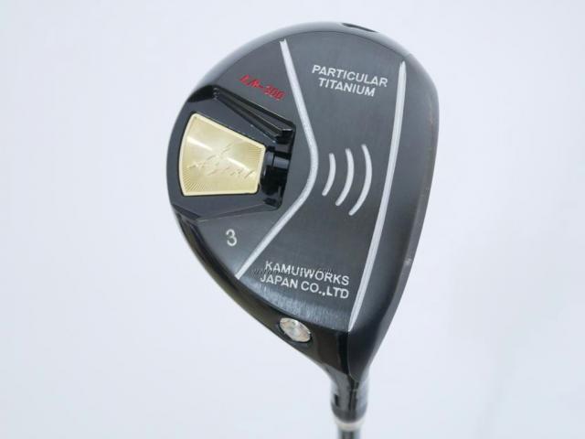 Fairway Wood : Kamui : หัวไม้ 3 Kamuiworks KM-300 (หน้าเด้ง มีสปริงข้างใน หายากมาก) Loft 15 ก้าน Fujikura Double Kick Flex R