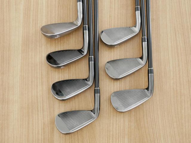 Iron set : Yonex : ชุดเหล็ก Yonex Royal E-Zone (รุ่นปี 2019 หน้าเด้งสุดๆ COR 0.82 ก้านดีมาก ตีไกลสุดๆ) มีเหล็ก 6-Pw,Aw,As (7 ชิ้น เหล็ก 6 ระยะเท่าเบอร์ 5 รุ่นอื่น) ก้านกราไฟต์ Flex R