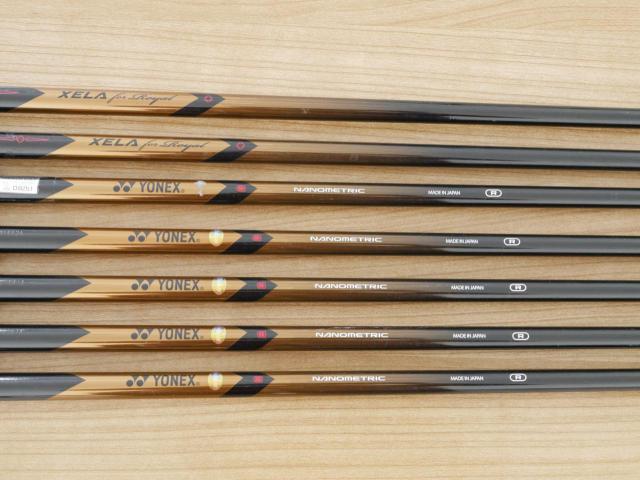 Iron set : Yonex : ชุดเหล็ก Yonex Royal E-Zone (รุ่นปี 2019 หน้าเด้งสุดๆ COR 0.82 ก้านดีมาก ตีไกลสุดๆ) มีเหล็ก 6-Pw,Aw,As (7 ชิ้น เหล็ก 6 ระยะเท่าเบอร์ 5 รุ่นอื่น) ก้านกราไฟต์ Flex R