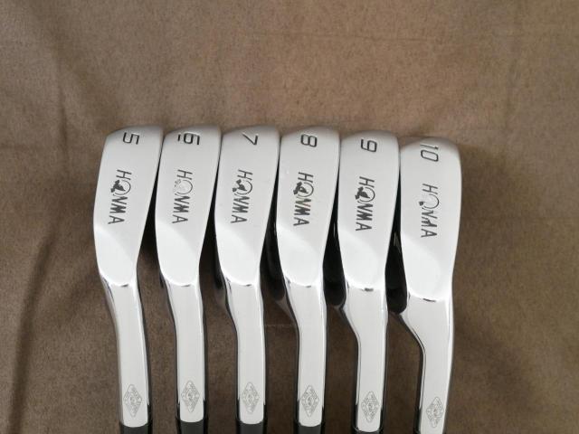 Iron set : Honma : ชุดเหล็ก Honma Beres MG802 (หน้าเด้ง) มีเหล็ก 5-10 (6 ชิ้น) ก้านกราไฟต์ Flex R (4 ดาว)