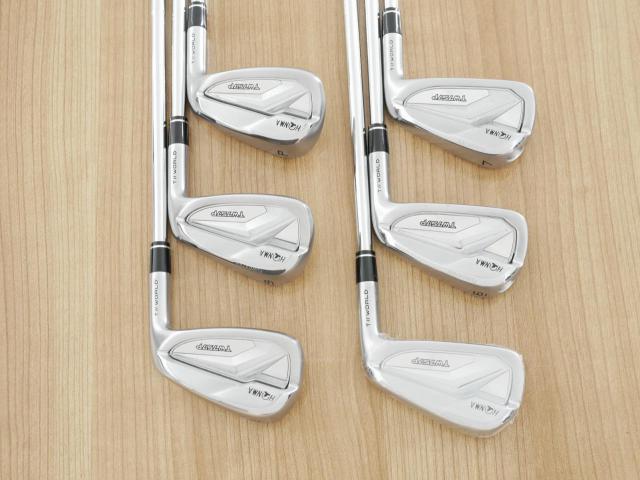 Iron set : Honma : ชุดเหล็ก Honma Tour World TW757P (ออกปี 2022) มีเหล็ก 5-Pw (6 ชิ้น) ก้านเหล็ก NS Pro 950 NEO Flex S