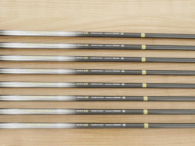 Iron set : Maruman : ชุดเหล็ก Maruman Majesty Vanquich XR (รุ่นท๊อปสุด ตีง่าย ไกลมาก ของใหม่ 7 หมื่นบาท) มีเหล็ก 5-10,Pw,Aw (8 ชิ้น) ก้านกราไฟต์ Flex SR