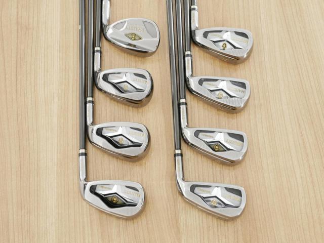 Iron set : Maruman : ชุดเหล็ก Maruman Majesty Vanquich XR (รุ่นท๊อปสุด ตีง่าย ไกลมาก ของใหม่ 7 หมื่นบาท) มีเหล็ก 5-10,Pw,Aw (8 ชิ้น) ก้านกราไฟต์ Flex SR