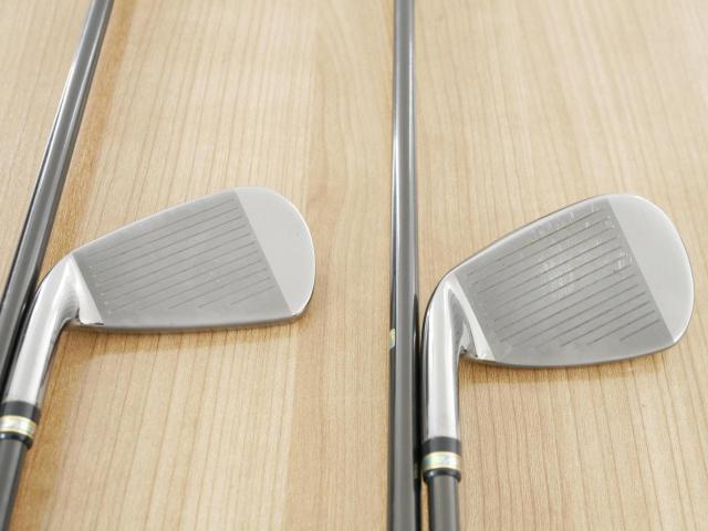 Iron set : Maruman : ชุดเหล็ก Maruman Majesty Vanquich XR (รุ่นท๊อปสุด ตีง่าย ไกลมาก ของใหม่ 7 หมื่นบาท) มีเหล็ก 5-10,Pw,Aw (8 ชิ้น) ก้านกราไฟต์ Flex SR