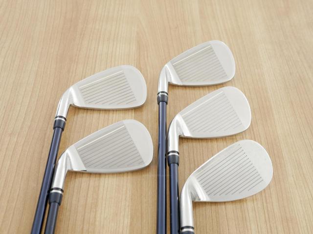 Lady club : All : ชุดเหล็ก Tourstage VIQ CL มีเหล็ก 7-Pw,Sw (5 ชิ้น) ก้านกราไฟต์ Flex L