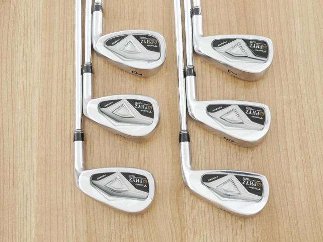 Iron set : Tourstage : ชุดเหล็ก Tourstage PHYZ Forged (ซีรี่ย์ท๊อป นุ่มไกล) มีเหล็ก 5-Pw (6 ชิ้น) ก้านเหล็ก NS Pro 900 Flex S