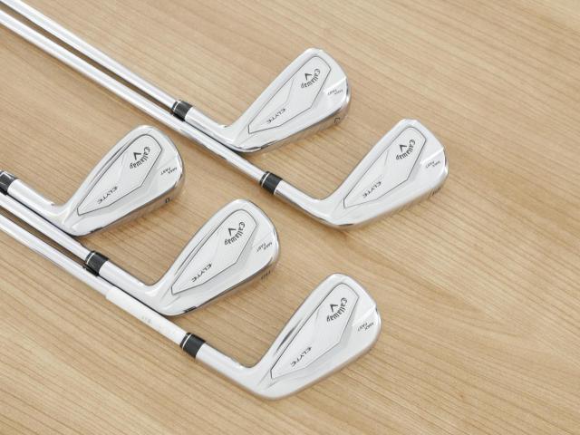 Iron set : Callaway : ชุดเหล็ก Callaway ELYTE Max Fast (รุ่นล่าสุด ออกปี 2025 ตีง่ายมาก ไกล Japan Spec.) มีเหล็ก 6-Pw (5 ชิ้น) ก้านเหล็ก NS Pro ZELOS 7 Flex R