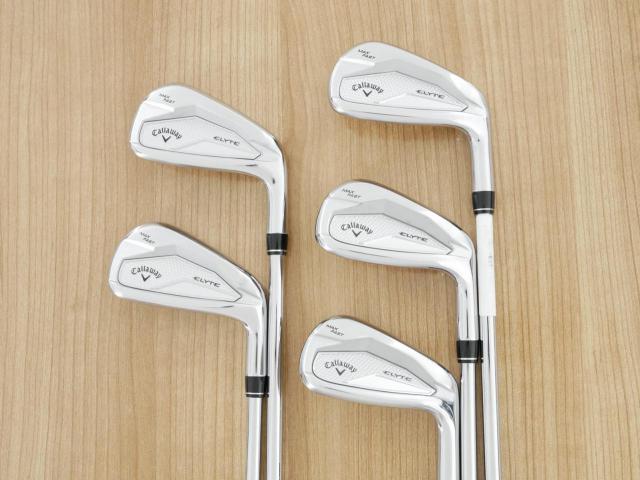 Iron set : Callaway : ชุดเหล็ก Callaway ELYTE Max Fast (รุ่นล่าสุด ออกปี 2025 ตีง่ายมาก ไกล Japan Spec.) มีเหล็ก 6-Pw (5 ชิ้น) ก้านเหล็ก NS Pro ZELOS 7 Flex R