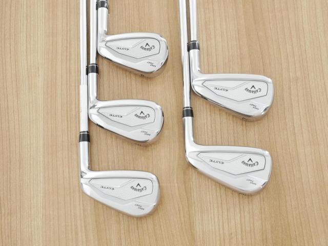 Iron set : Callaway : ชุดเหล็ก Callaway ELYTE Max Fast (รุ่นล่าสุด ออกปี 2025 ตีง่ายมาก ไกล Japan Spec.) มีเหล็ก 6-Pw (5 ชิ้น) ก้านเหล็ก NS Pro ZELOS 7 Flex R