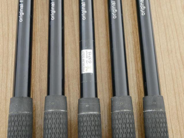 Iron set : PRGR : ชุดเหล็กกระเทย PRGR NEW Egg Forged (รุ่นปี 2020 ตีง่ายและไกลมากๆ เด้งสุดๆ COR 0.82) มีเหล็ก 6-Pw (5 ชิ้น) ก้านกราไฟต์ Flex R (M-37)