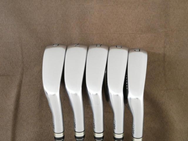 Iron set : PRGR : ชุดเหล็กกระเทย PRGR NEW Egg Forged (รุ่นปี 2020 ตีง่ายและไกลมากๆ เด้งสุดๆ COR 0.82) มีเหล็ก 6-Pw (5 ชิ้น) ก้านกราไฟต์ Flex R (M-37)